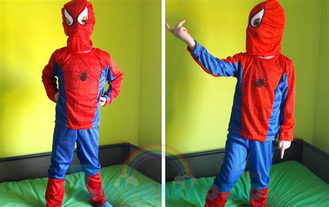 STRÓJ SPIDER MAN SPIDERMAN PRZEBRANIE KOSTIUM 24h 7109693407