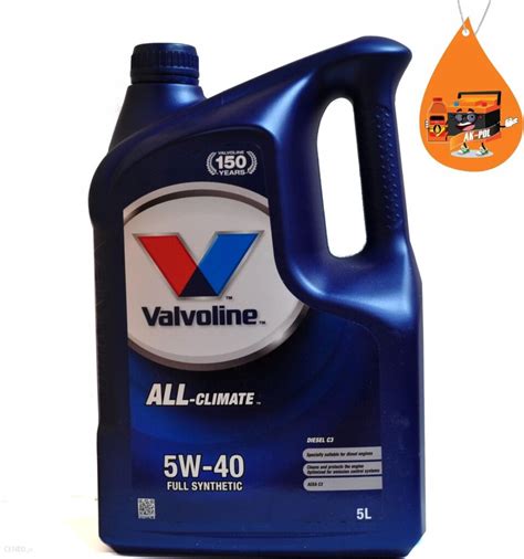 Valvoline All Climate Diesel C3 5w 40 5l Nube Cars