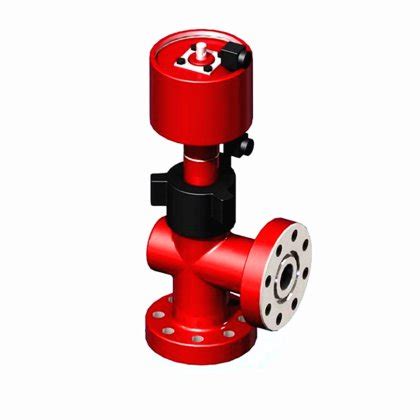 API 16A Hydraulic Positive Choke Valve High Pressure Oil High