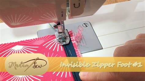 Invisible Zipper 1 YouTube