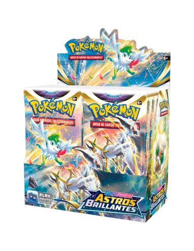 Caja de 36 sobres Pokémon Astros Brillantes español