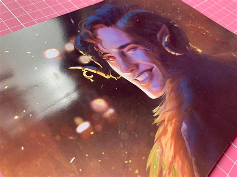 Lucien Mollymauk Tealeaf Critical Role Art Print Etsy