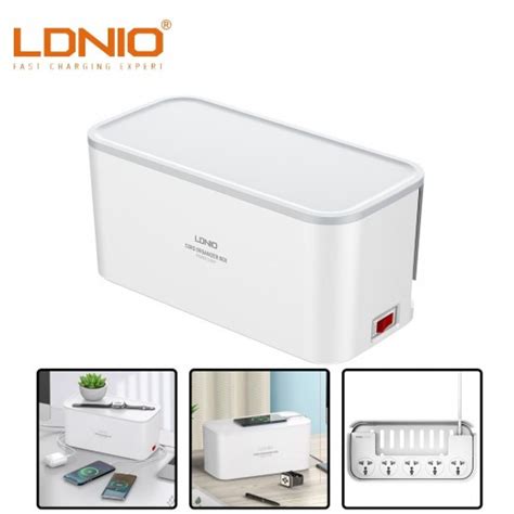 Buy Ldnio Management Power Strip Box With Universal Outlets Usb