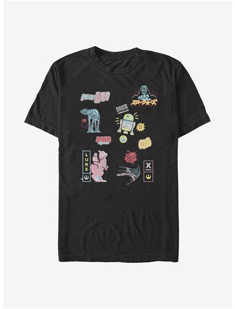 Star Wars Character Glitch T Shirt Hot Topic