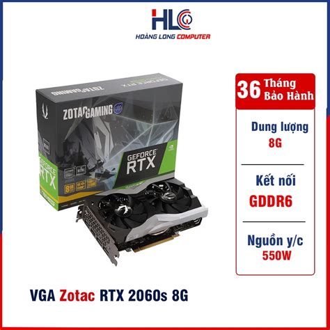 Card Màn Hình Vga Zotac Rtx 2060 Super 8g Gddr6 Mini Chính Hãng Bảo Hành 3 Năm Hlc Shopee