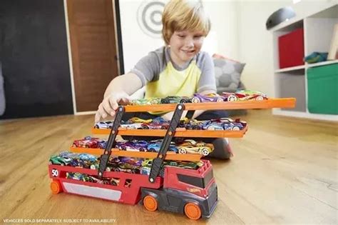 Mega Caminhão Cegonha De Transporte Mattel hot Wheels