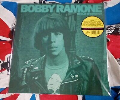 Bobby Ramone Rocket L P Clear Vinyl Sex Pistols Sid Vicious The