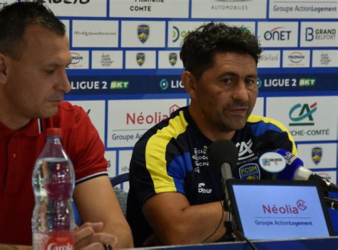 Football Ligue 2 FC Sochaux Le Coach Oswald Tanchot Reste Positif