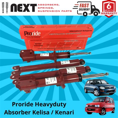 Proride Heavy Duty Absorber Perodua Kelisa Kenari Heavyduty Suspension