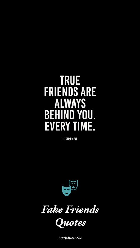 65 Best Fake Friends Quotes And Sayings For True Ones Littlenivicom