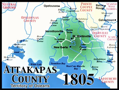 Attakapas | Family tree, History, County