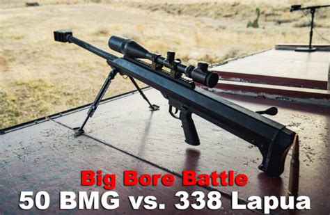 338 Lapua vs. 50 BMG