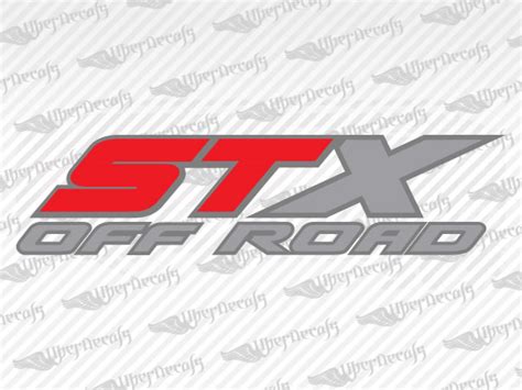 Ford Stx Off Road Decal Stickers
