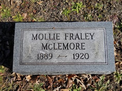 Mollie Fraley Mclemore 1889 1920 Homenaje De Find A Grave