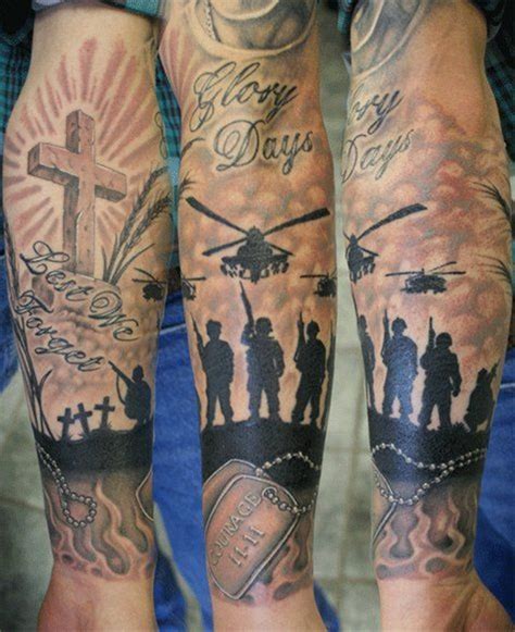 Mejores Dise Os De Tatuajes Militares Para Hombres Tatuajeclub