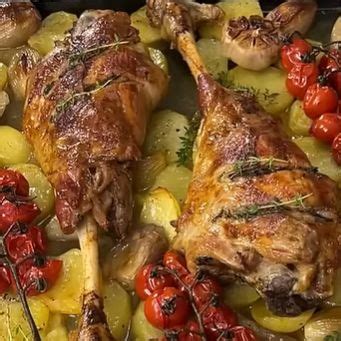 Pierna De Cordero Al Horno Con Patatas Para Toda Ocacion