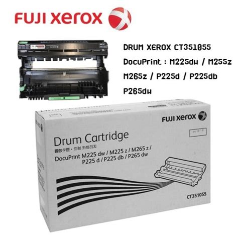 Fuji Xerox CT351055 ดรม ของแท Original Drum Cartridge Lazada co th