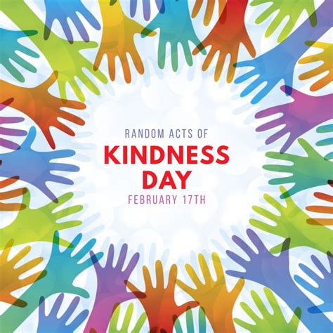 Copy Of Random Acts Of Kindness Day Postermywall