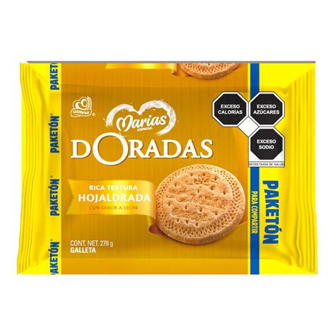 Gamesa Galletas MARIAS Paketin Dorada 278g Con 10pzs H S Comercial