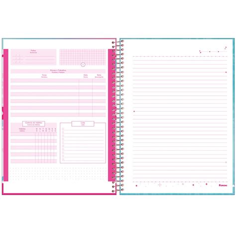 Caderno Univ Mat Rias Fls Barbie The Movie Capa Foroni