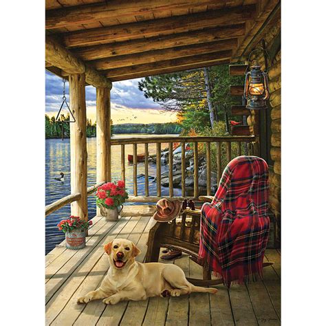 Cabin Porch Piece Jigsaw Puzzle Spilsbury