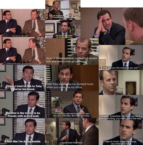 Michael Scott Toby Quotes