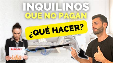 Inquilino Que No Paga Prevenci N Y Qu Hacer Youtube