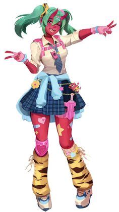 Blonde Fortnite Character