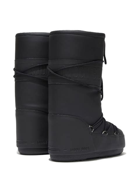 Moon Boot Icon Snow Boots Black FARFETCH