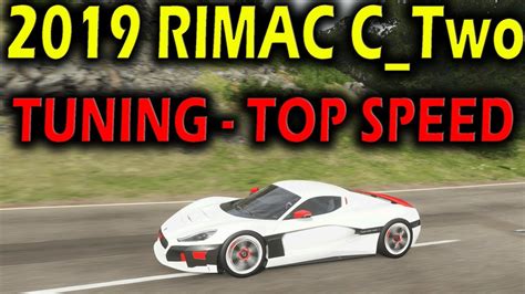 Forza Horizon 4 2019 RIMAC C Two Tuning Top Speed YouTube