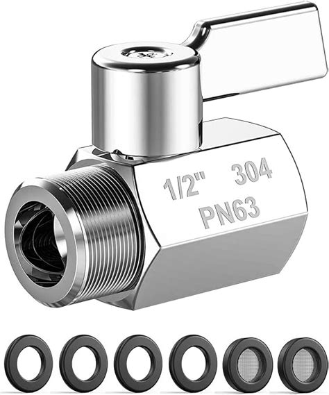 Shower Shut Off Valve Mellbree 1 2 Npt Thread 304 Stainless Steel