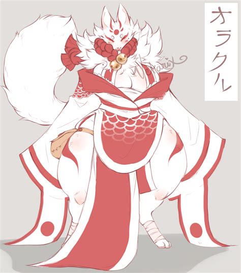 White Kitsune Pathfinder