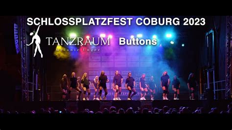 Schlossplatzfest Tanzraum Coburg Buttons Hip Hop