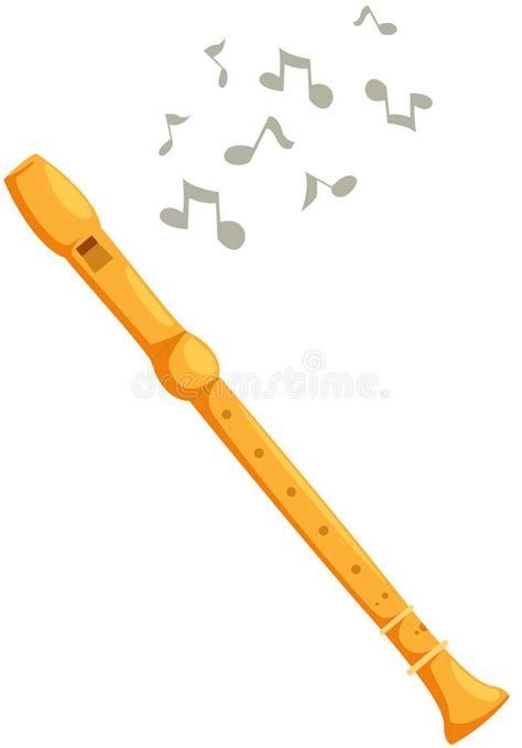 Flute stock vector. Illustration of graphic, instrument - 23227636 ...