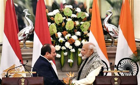 India Egypt To Elevate Relations To Strategic Partnership Take