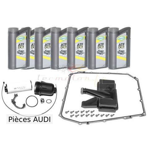 Kit Vidange DSG7 Audi A4 A5 A6 A7 Q5 Filter Origin AUDI Castrol