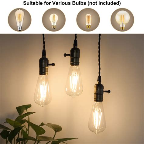 Snapklik Vintage Pendant Light Kit Cord