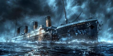 El Conocido Evento Histórico Del Trágico Hundimiento Del Rms Titanic En