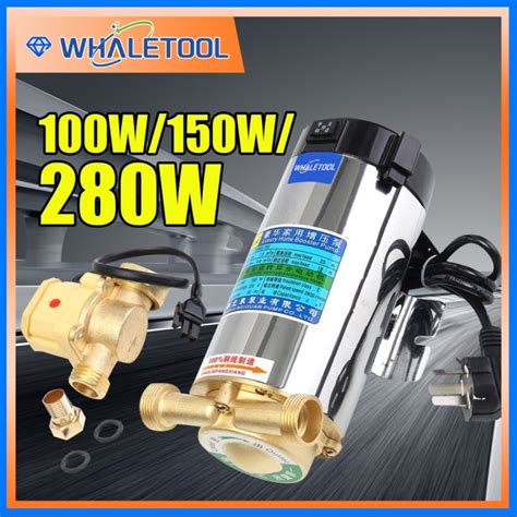 220V Booster Pump Household Mute For Tap Water Pipeline Heater 280w