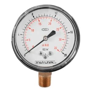 Manometro Para Gas Mca Instrutek De 0 A 4 Kg Cm2 O 60 Psi Catalana De