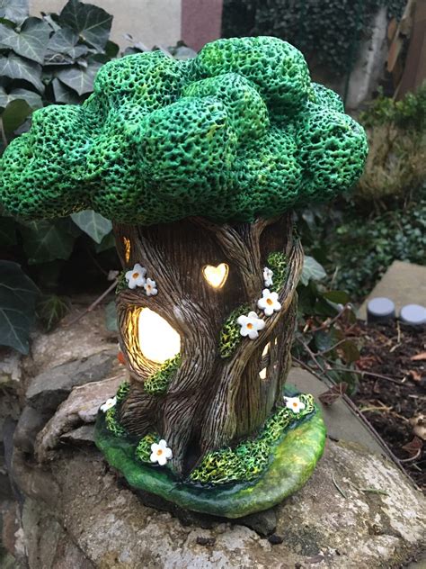 Air Dry Clay Fairy House Etsy