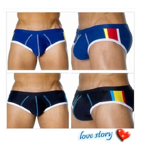 Buy Brand Pyongrains Mens Swimwear Briefs Sexy Gay