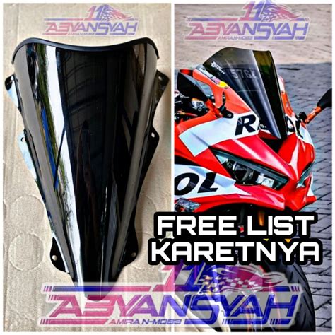 Jual WINDSHIELD NINJA ZX25R JENONG SPOSRTY VISOR ZX25R SPORTY LIST