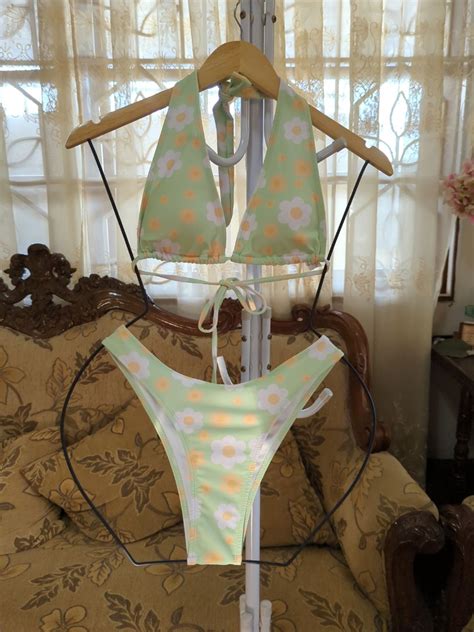 Two Piece Floral Bikini Women S Fashion Swimwear Bikinis Swimsuits