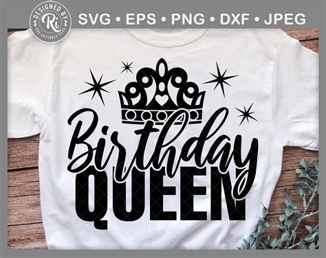 Birthday Queen Shirt Svg