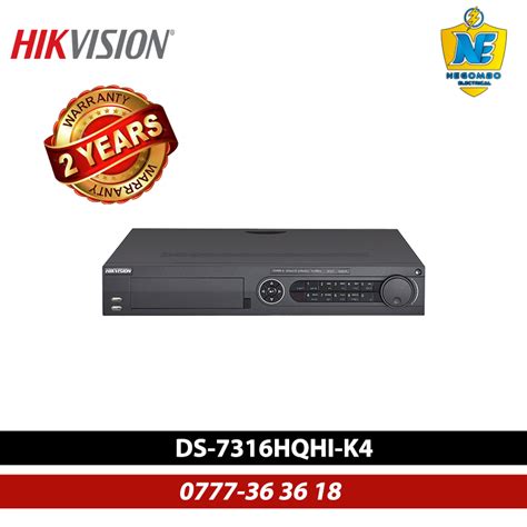 Ds Hqhi K Ch P U H Dvr Dahua Cctv Sri Lanka Cctv