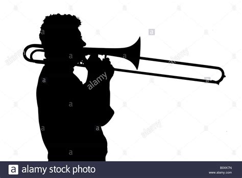 Trombone Silhouette at GetDrawings | Free download