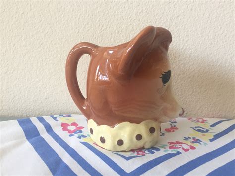 Elsie The Borden Cow Vintage Creamer Elsie The Cow Pitcher Etsy