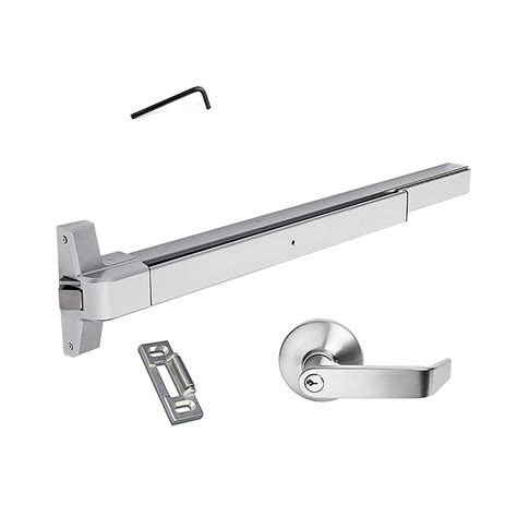 Dynasty Hardware Push Bar Panic Exit Device Aluminum With Exterior