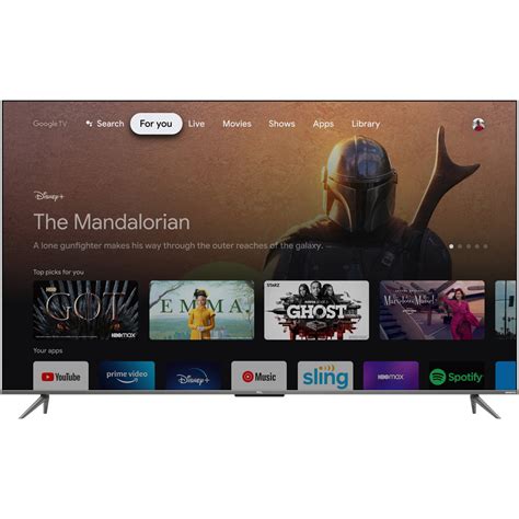 TCL 55C635 QLED TV, 139 cm, Smart Google TV, 4K Ultra HD, F osztály ...